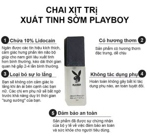 chai xit chong xuat tinh som play boy hang chinh hang cua my 9